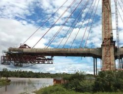 Jembatan Aji Tulur Jejangkat Kembali Dibangun, Ini Tahapan Terbarunya