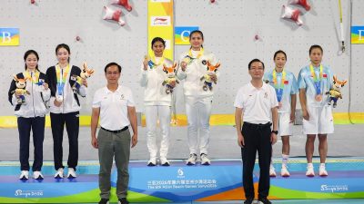 2 Atlet Panjat Tebing Buleleng Raih Emas di Asian Beach Games Sanya 2026